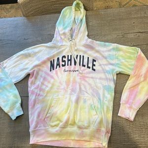Tie dye Nashville, Tennessee hoodie